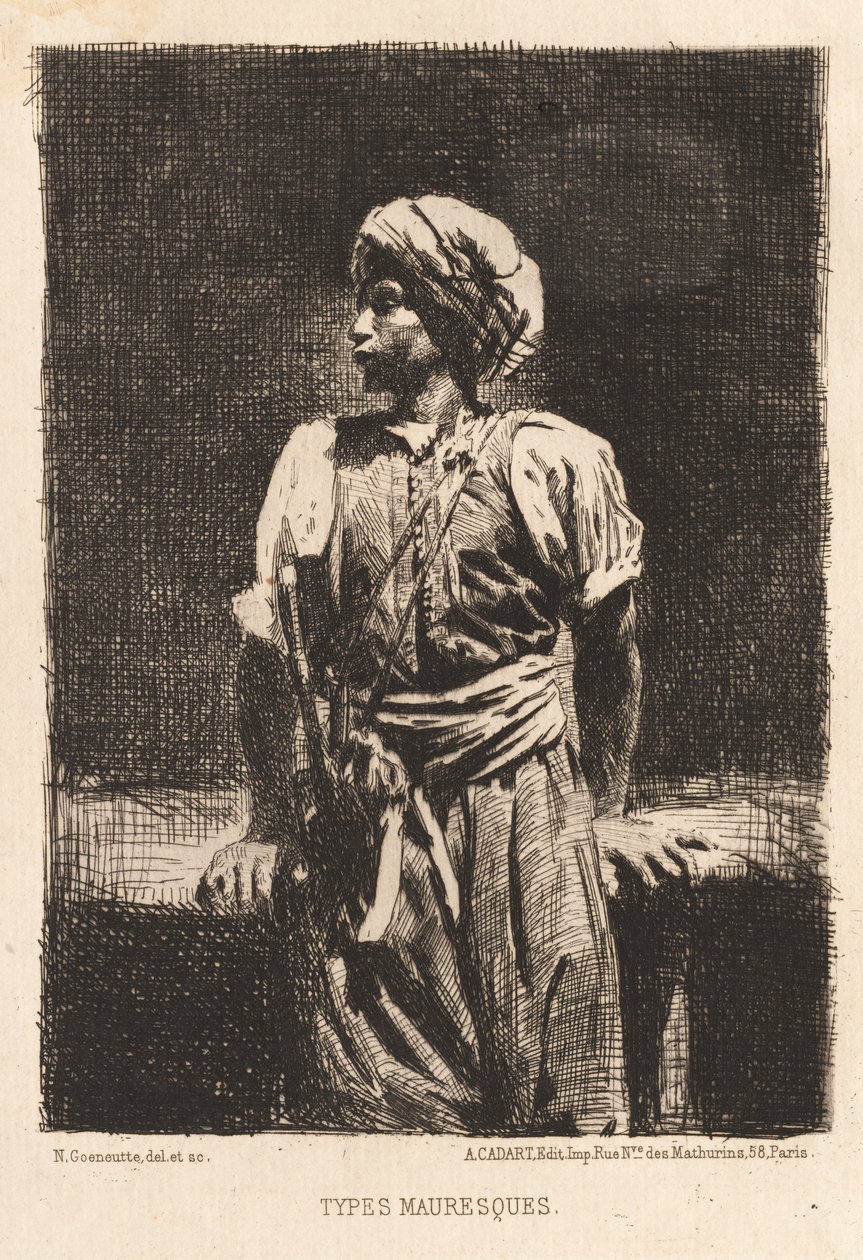 Maurische Typen von Norbert Goeneutte