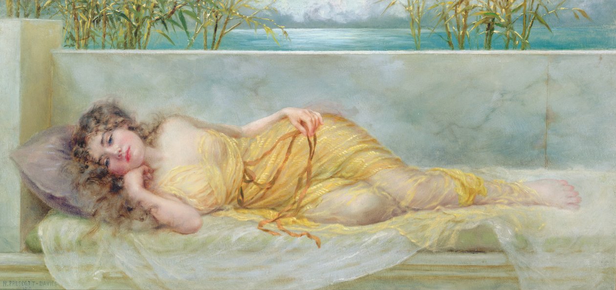 Träumerei, 1910 von Norman Prescott Davies