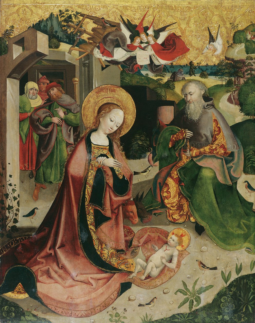 Geburt Christi von Oberösterreichischer Maler
