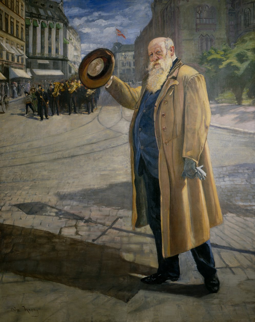 Christian Krohg auf Karl Johan von Oda Krohg