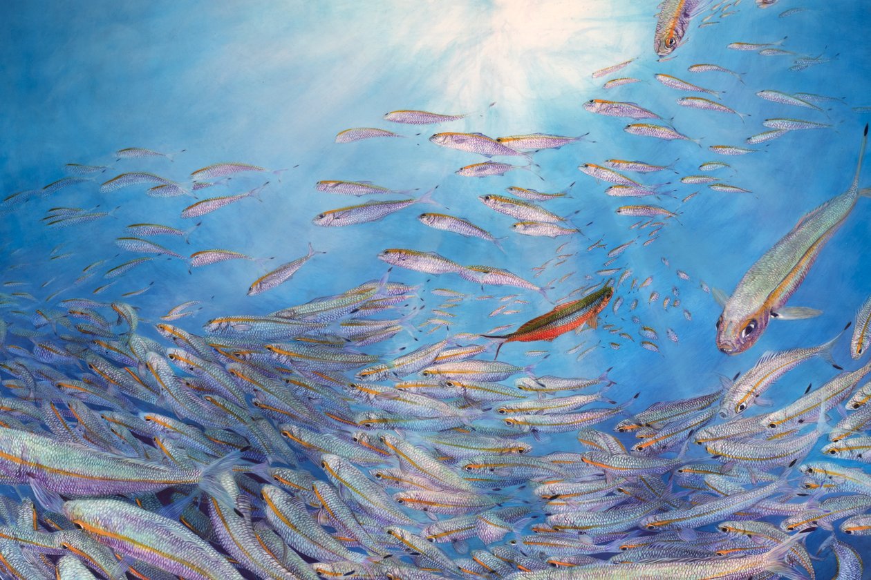 Füsiliere (Detail), 2017 von Odile Kidd