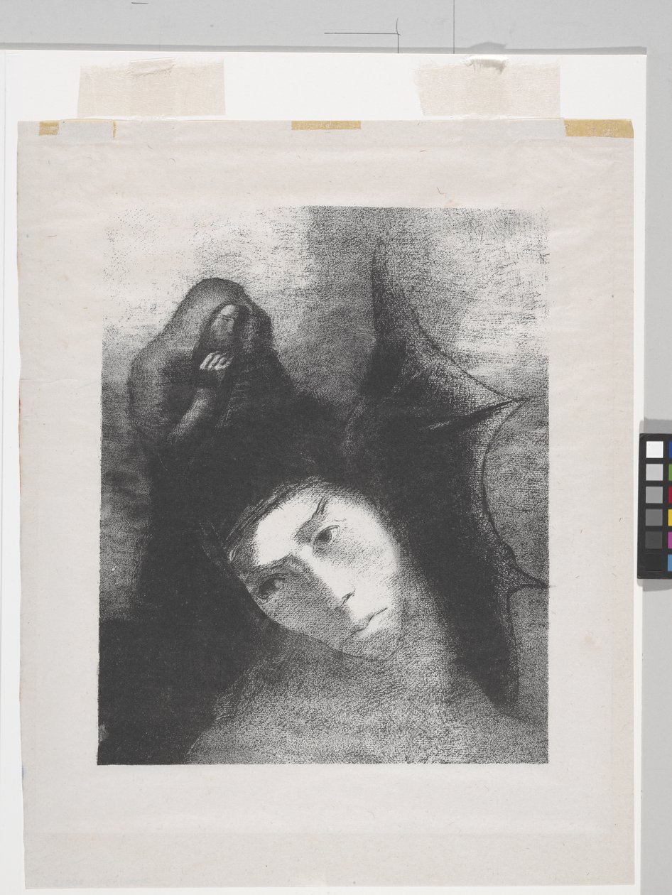 Antoine: "Quel est le but de tout cela?" von Odilon Redon