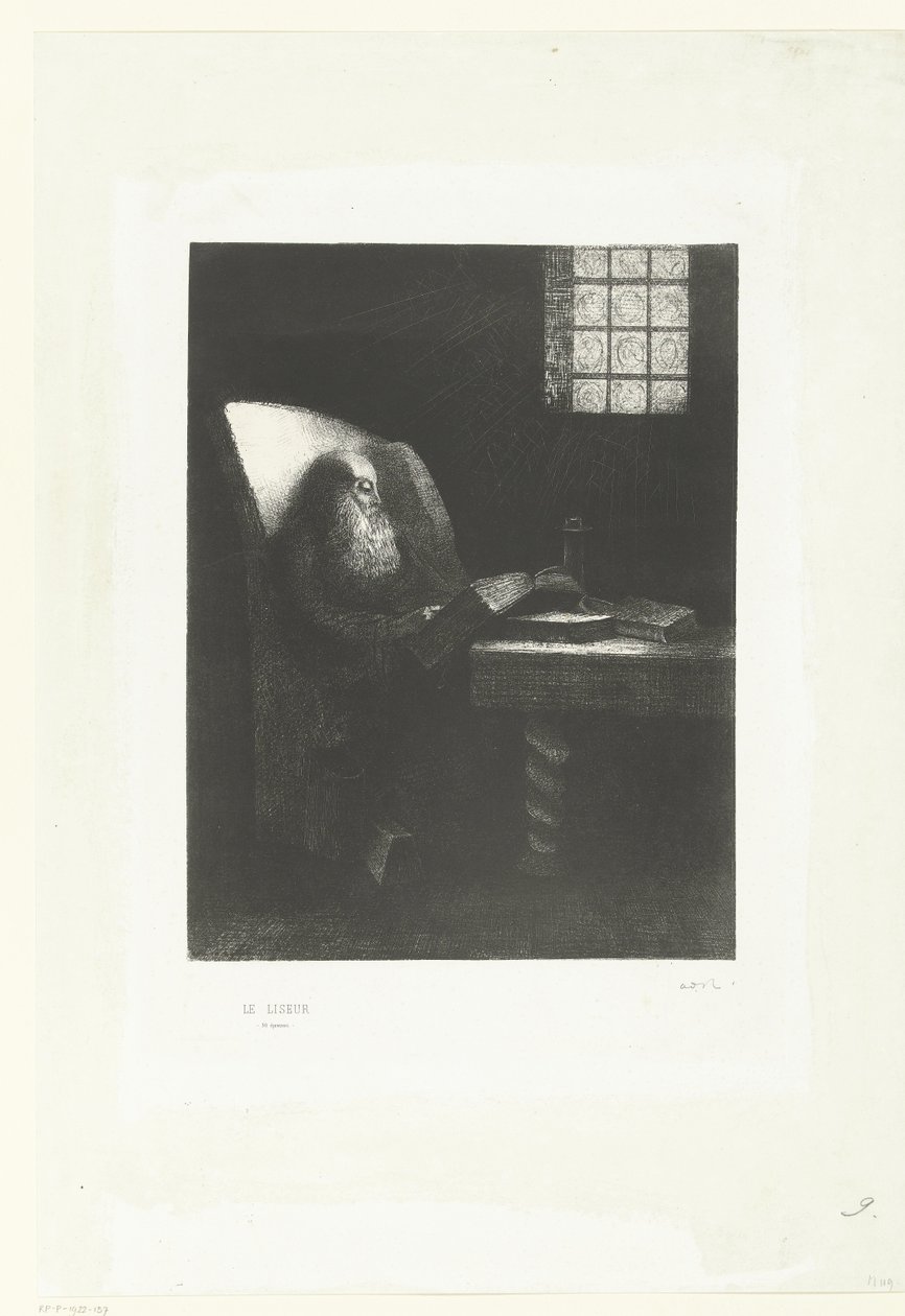 Der Leser von Odilon Redon