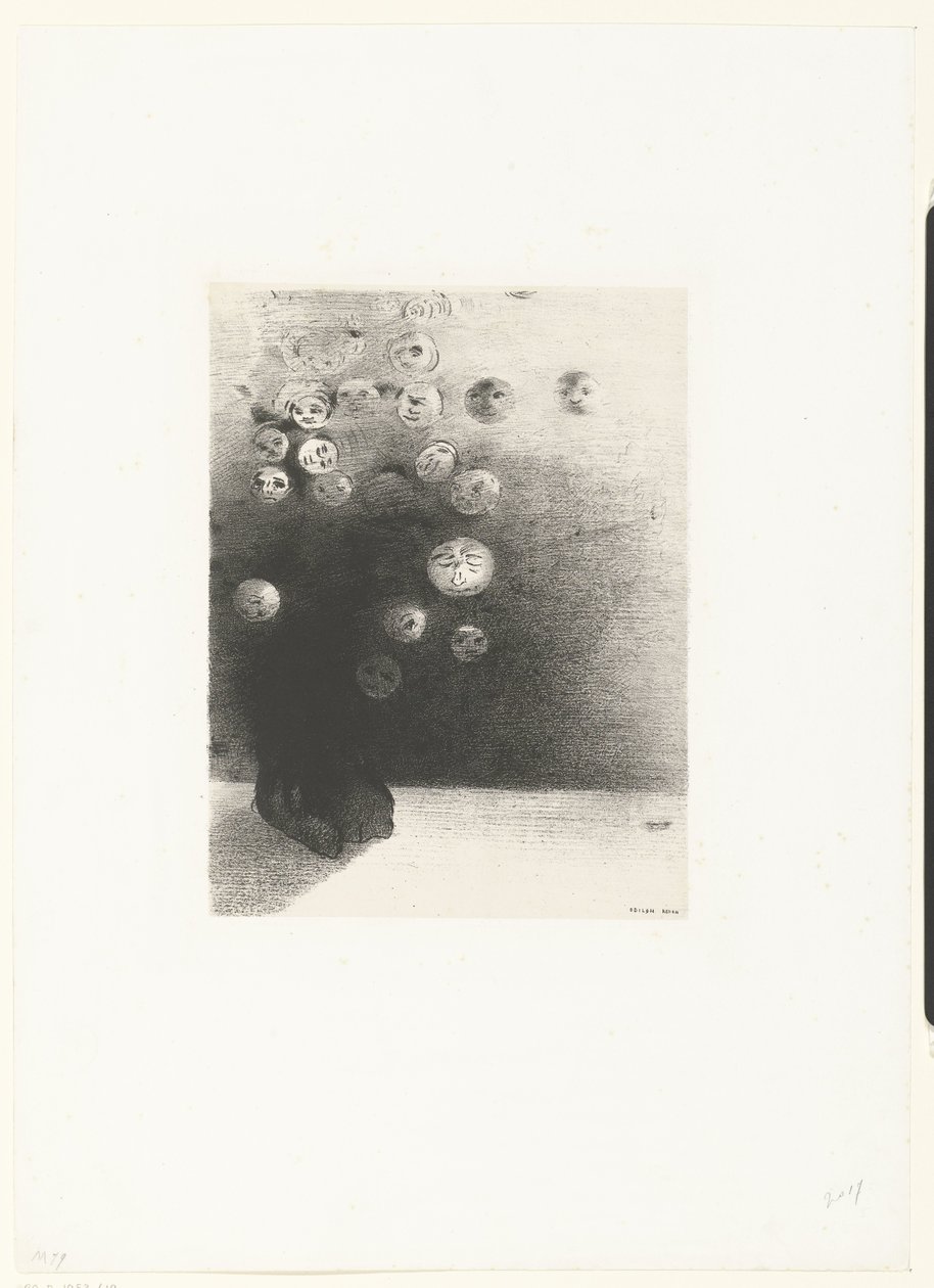 Gibt es keine unsichtbare Welt? von Odilon Redon