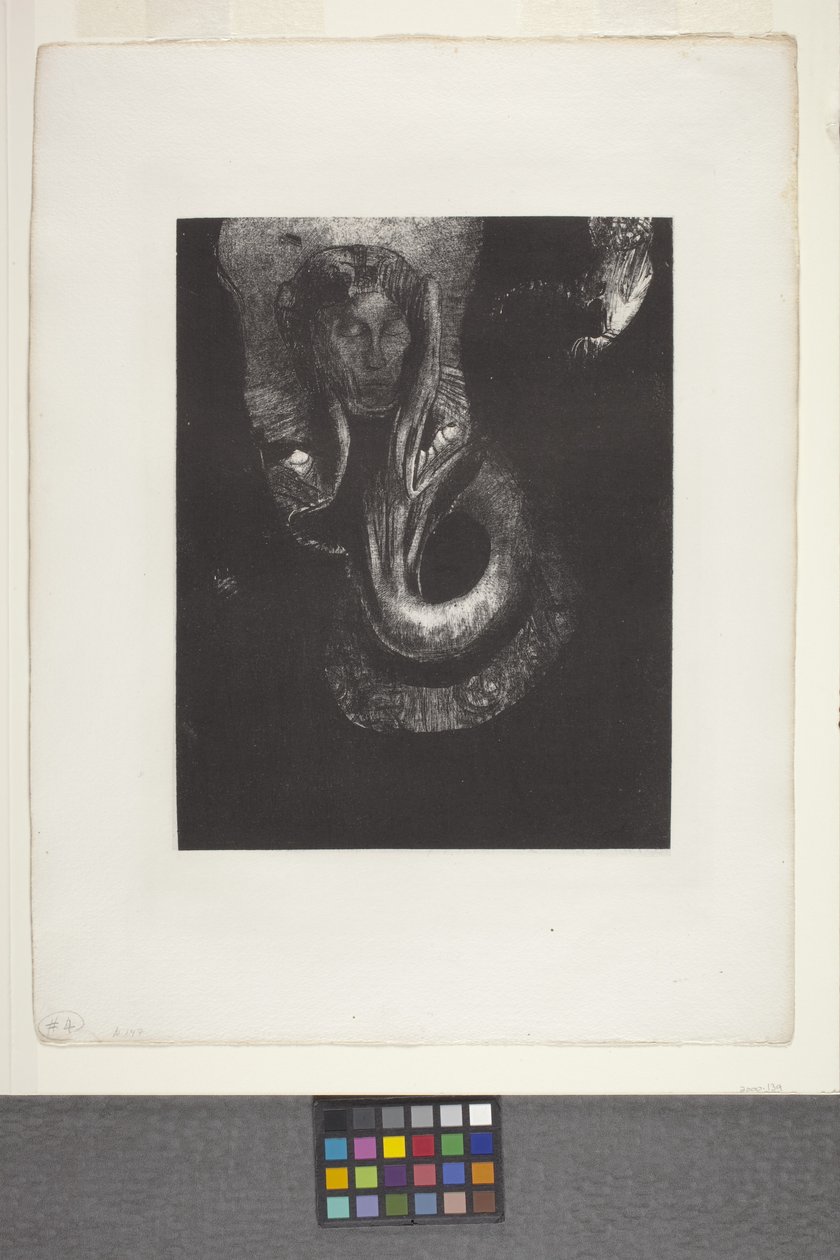 Oannès: "Moi, la première conscience du chaos..." von Odilon Redon