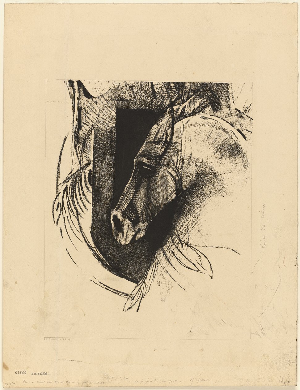Das Streitross von Odilon Redon