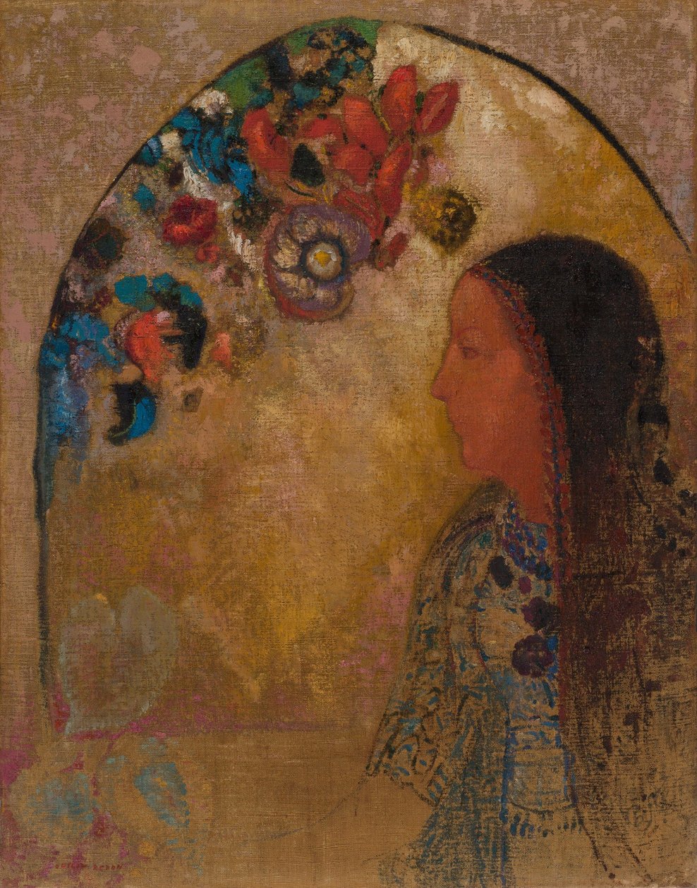 Das gotische Fenster von Odilon Redon