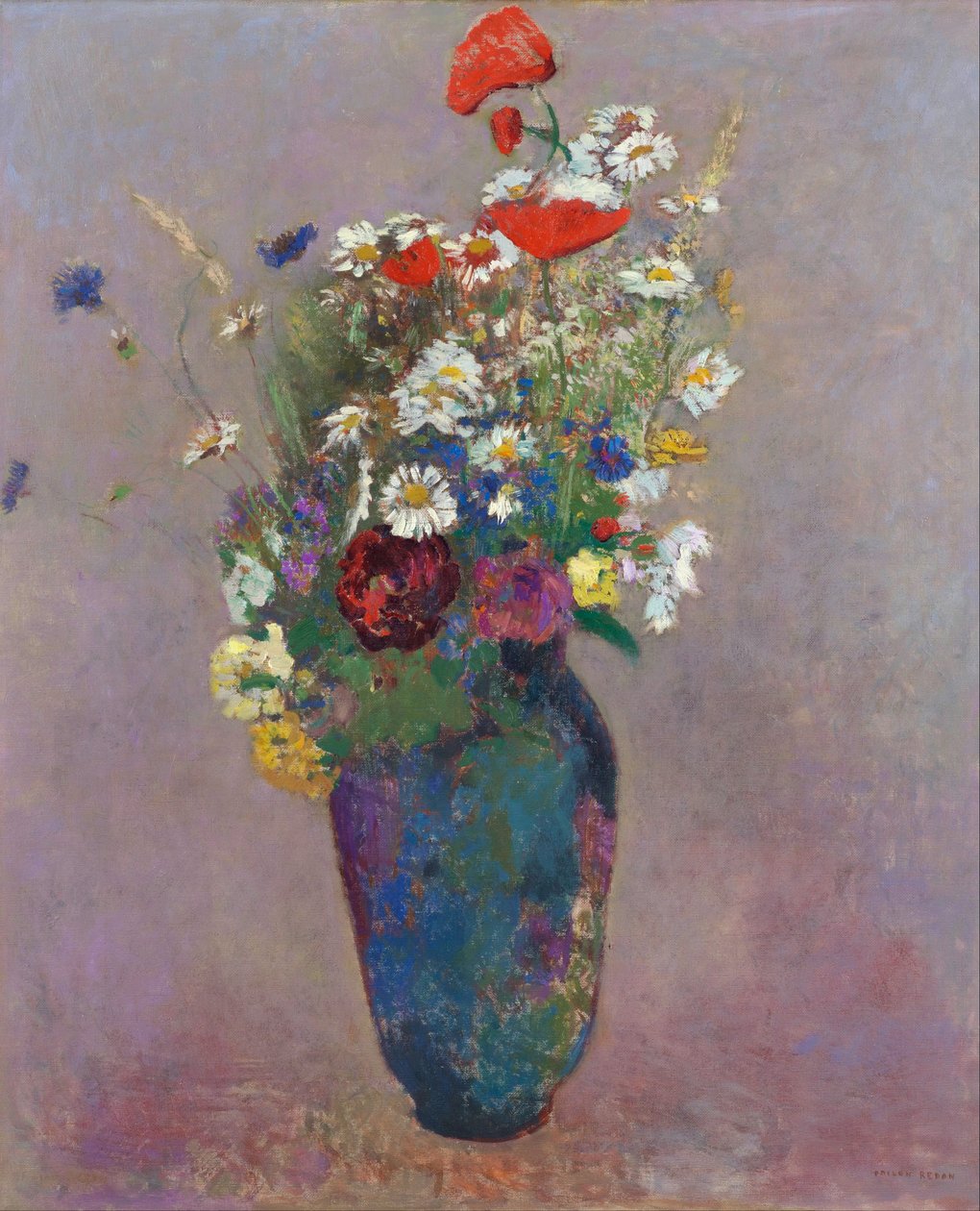 Vision: Blumenvase von Odilon Redon