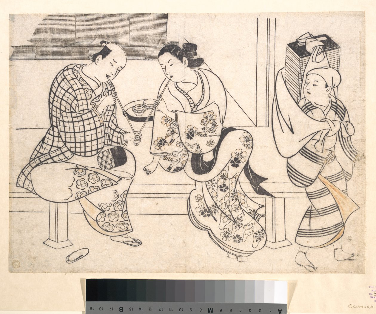 Liebespaar von Okumura Masanobu