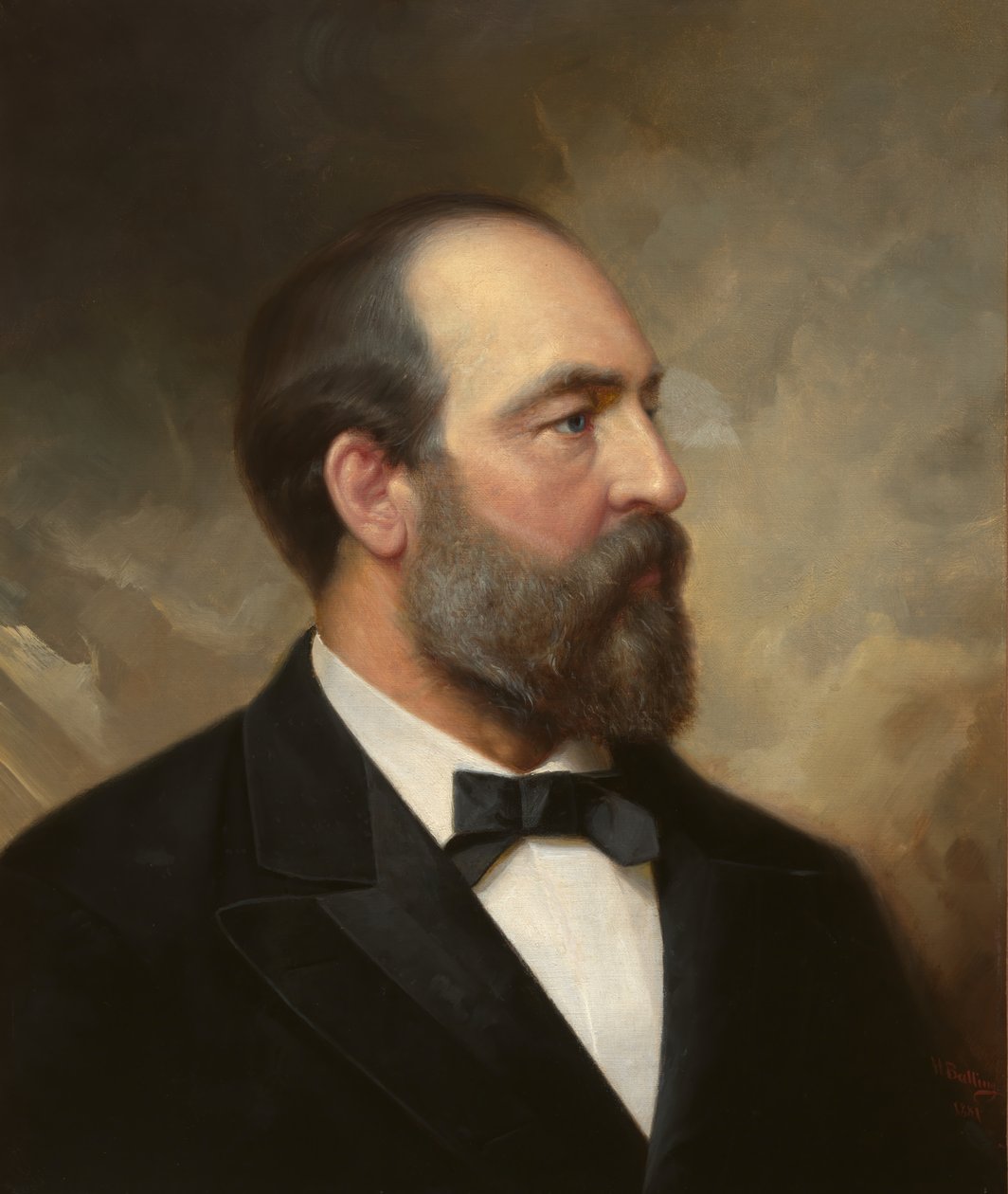 James Abram Garfield (1831-1881) von Ole Peter Hansen Balling