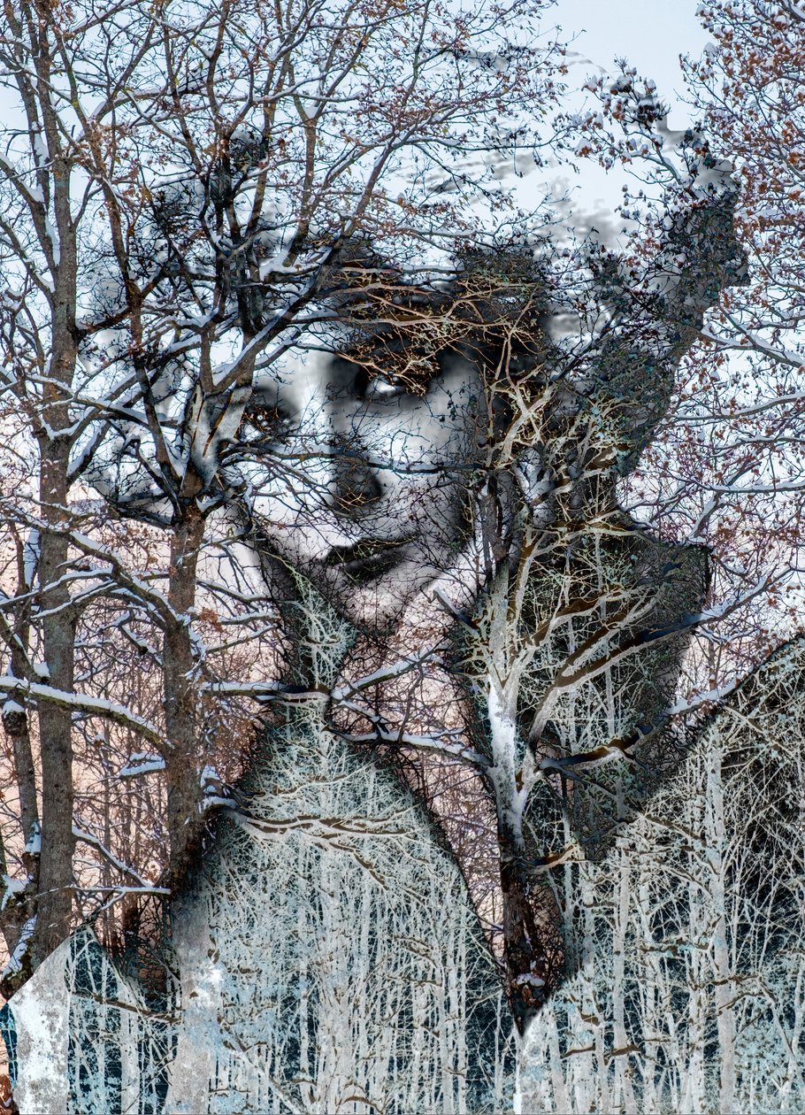 Winterporträt, 2021 von Olivia Gozzano