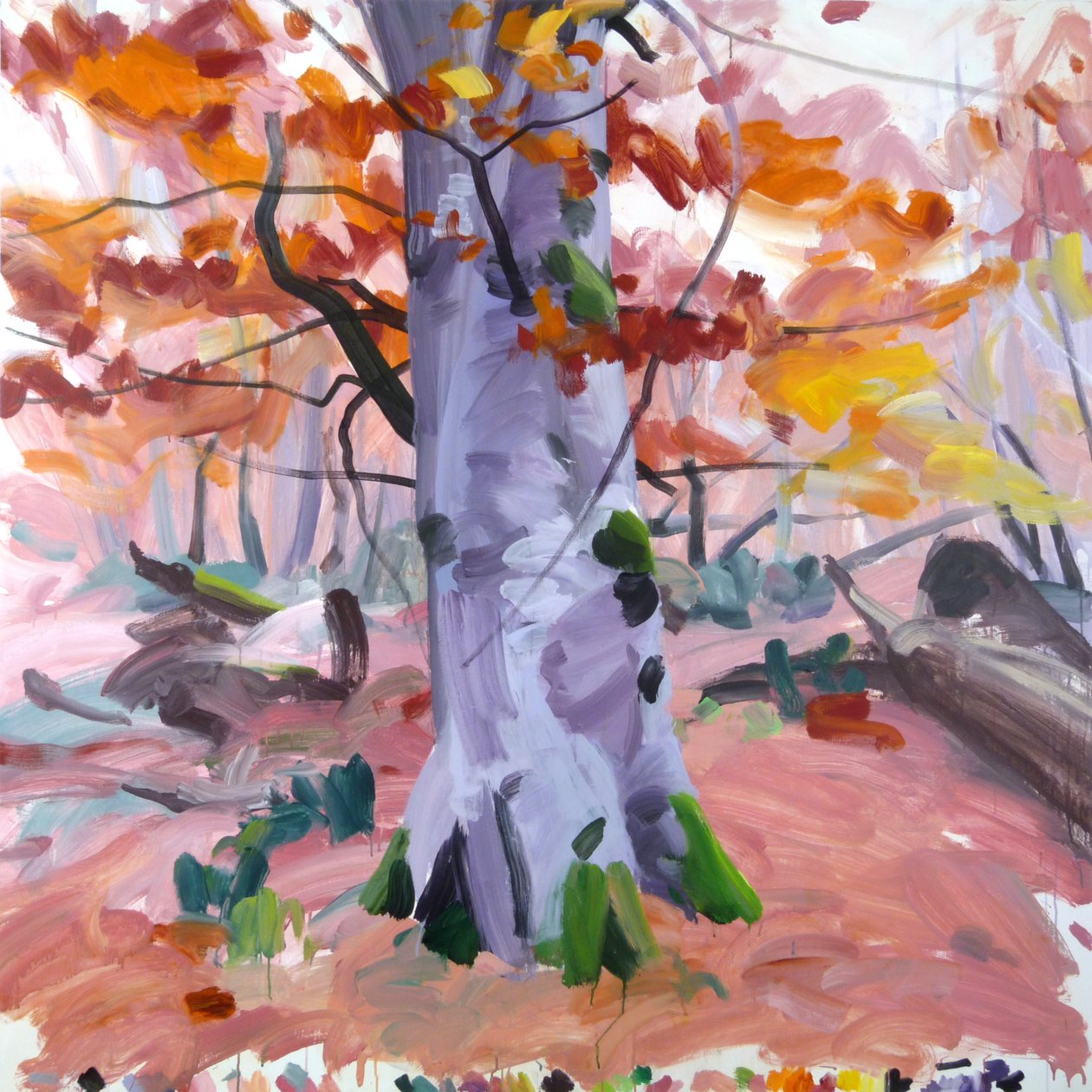 Wald 40, 2018 von Olivier Morel