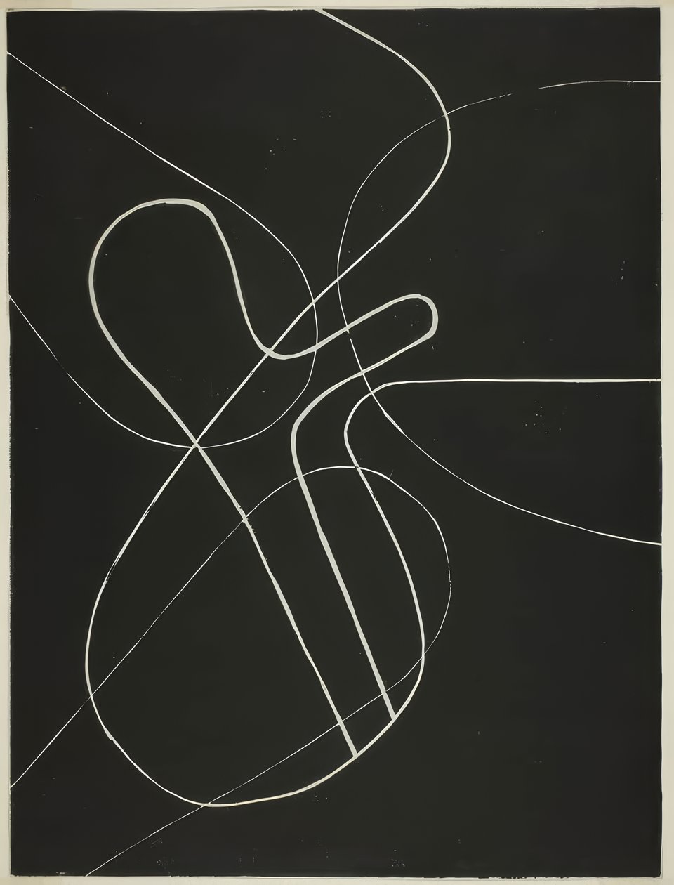 Improvisation Nr. 3: Linie von Onchi Kôshirô