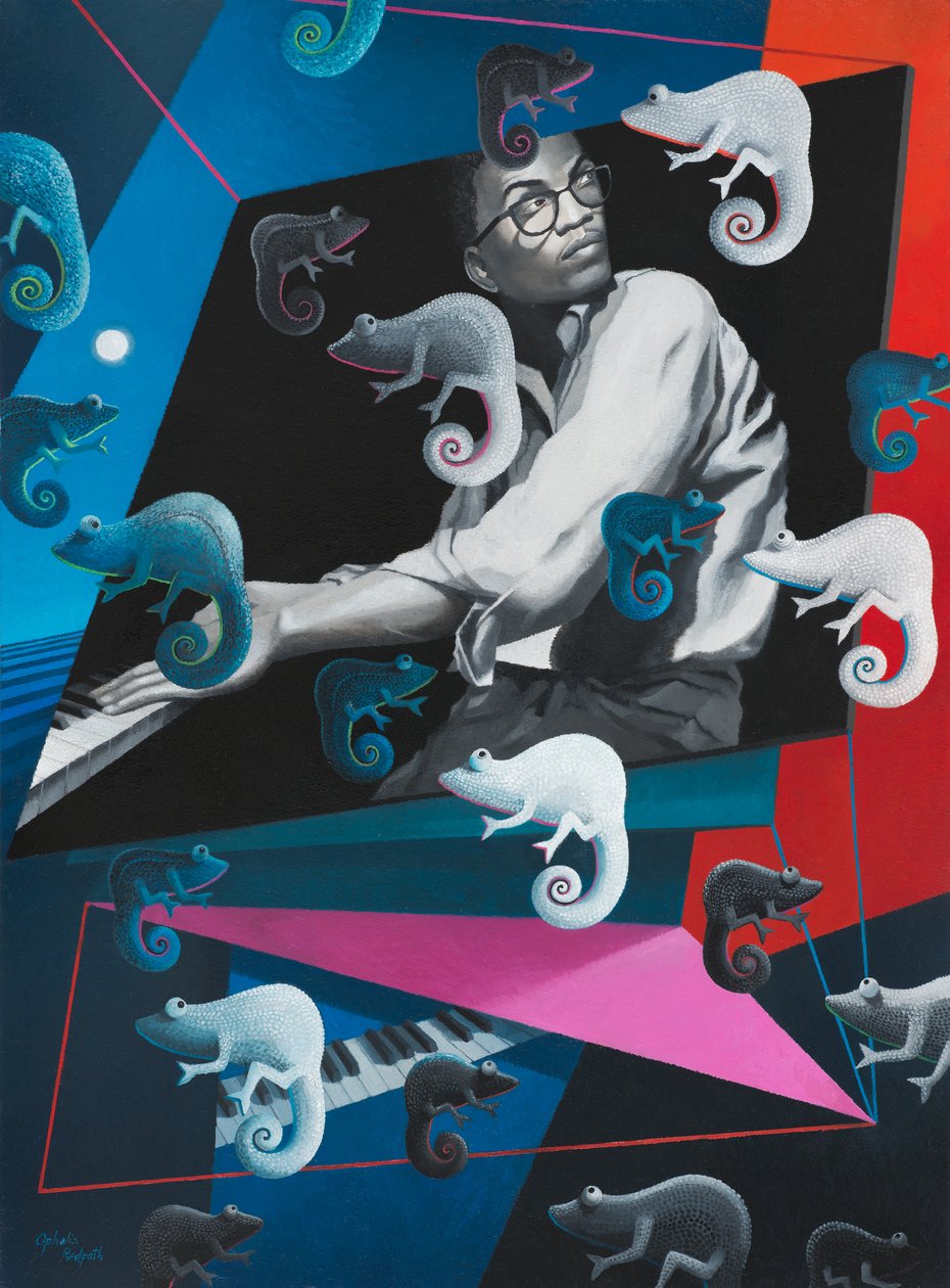 Chamäleon von Ophelia Redpath