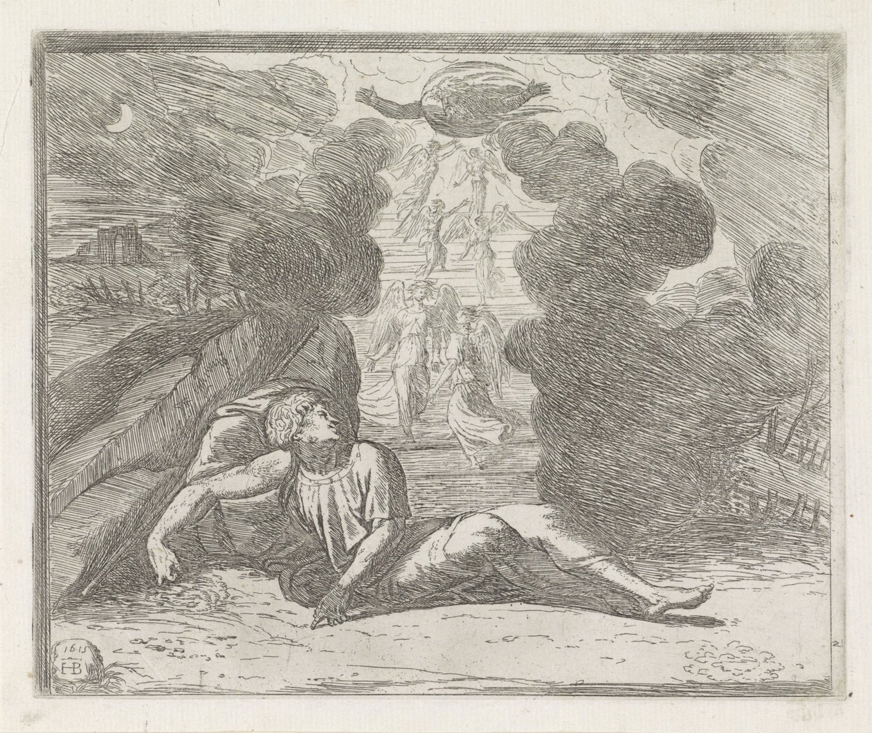 Jakobs Traum von Orazio Borgianni