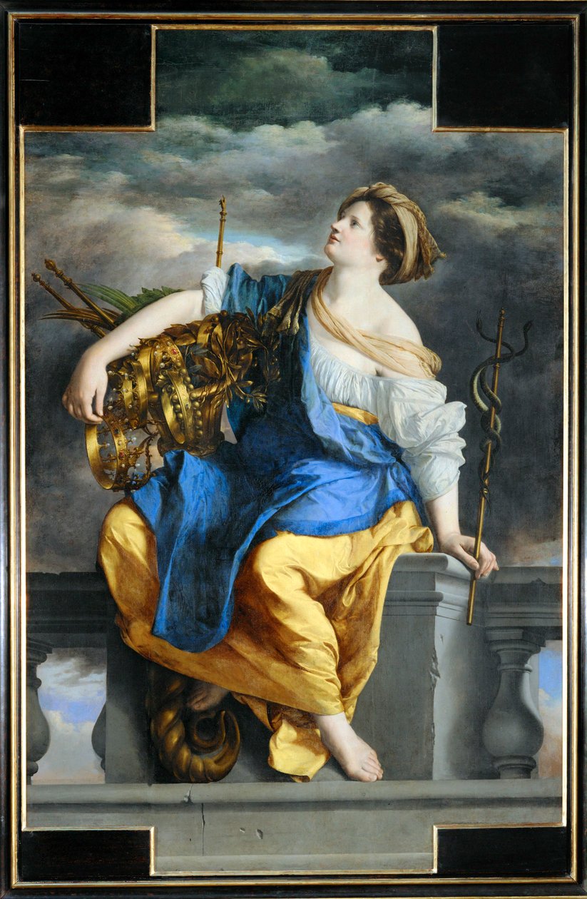 Öffentliches Glück triumphiert über Gefahr von Orazio Gentileschi