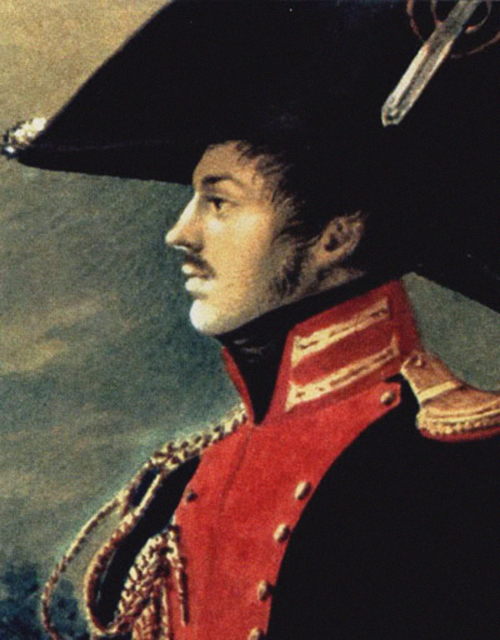 Porträt von Pavel Ivanovich Pestel 1793-1826 (Detail), 1813 von Orlowski
