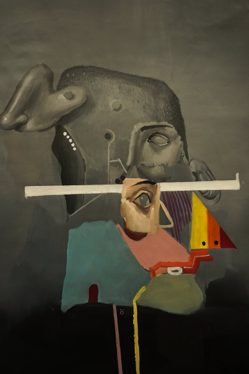 Detail von Silly, 2021-24 von Oscar Nin