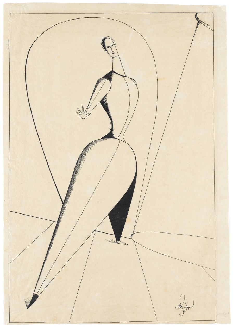 Tänzerin von Oskar Schlemmer