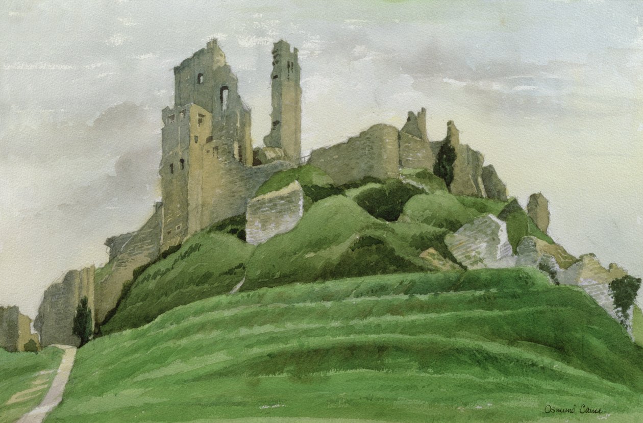 Corfe Castle von Osmund Caine