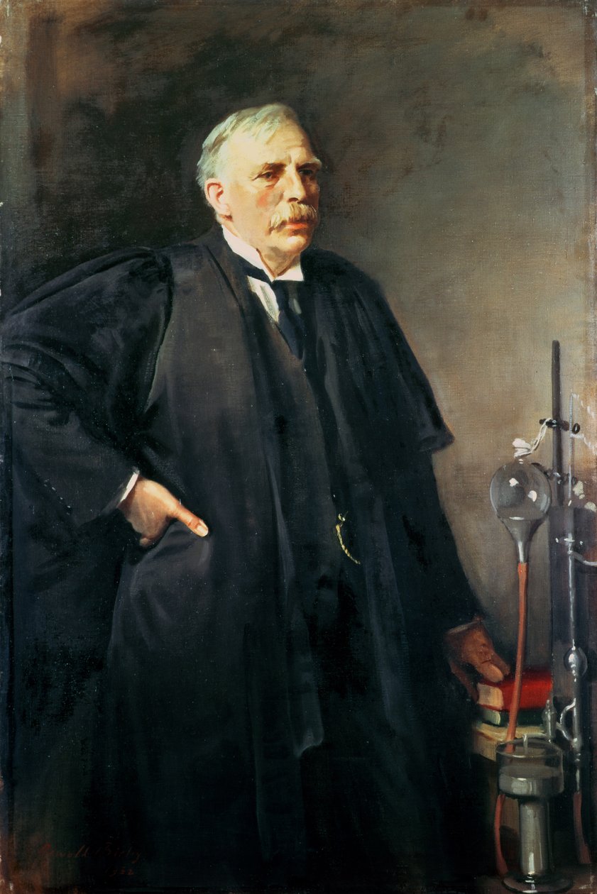Porträt von Ernest Rutherford (1871-1937), 1932 von Oswald Hornby Joseph Birley