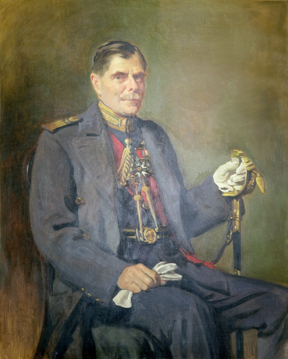 Viscount Trenchard, Marschall der Luftwaffe von 1919-29 von Oswald Hornby Joseph Birley