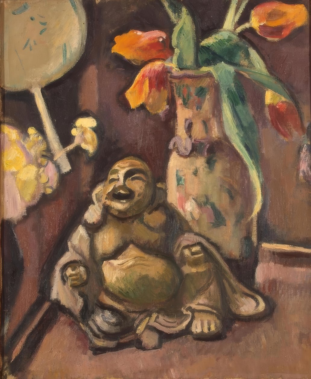 Stillleben mit einer Buddha-Statuette von Othon Friesz