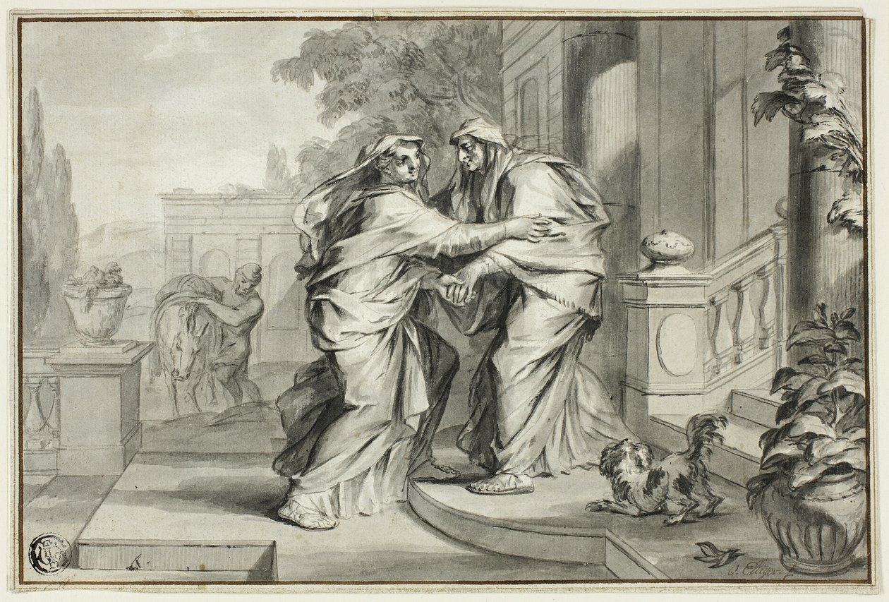 Die Heimsuchung von Ottmar Elliger the Younger