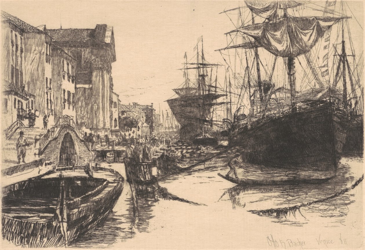Venedig von Otto Henry Bacher