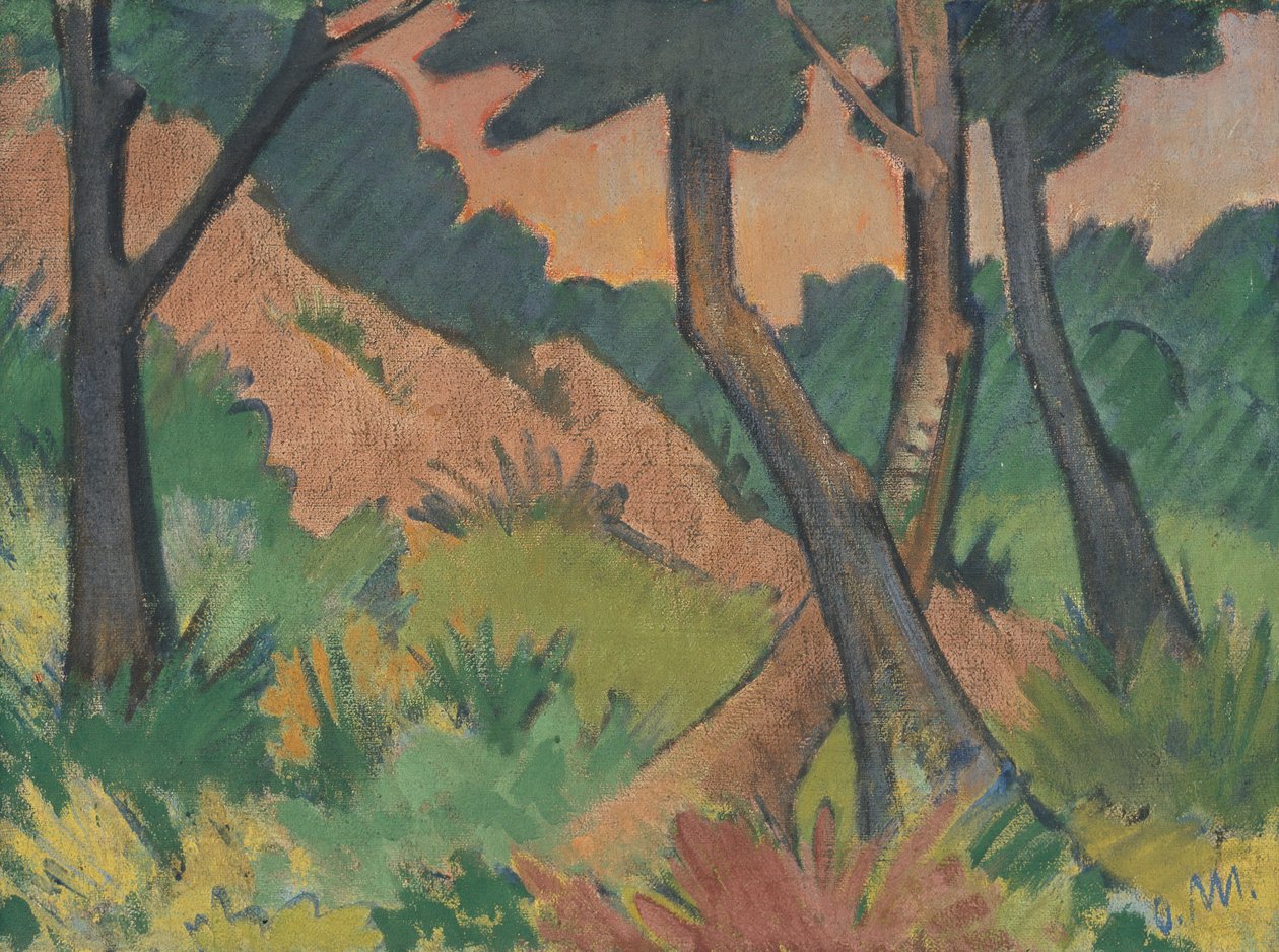 Landschaft III von Otto Mueller