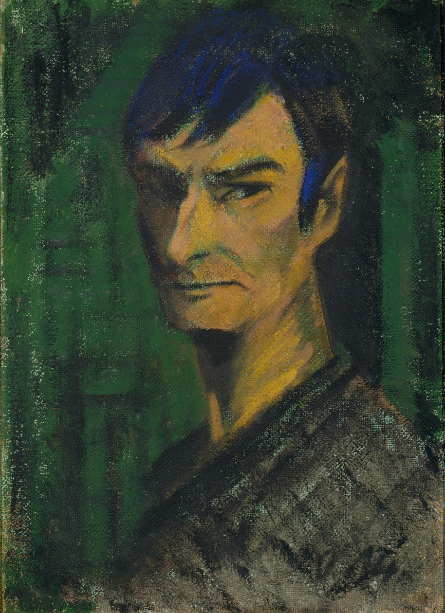 Selbstporträt, ca. 1921 von Otto Muller or Mueller