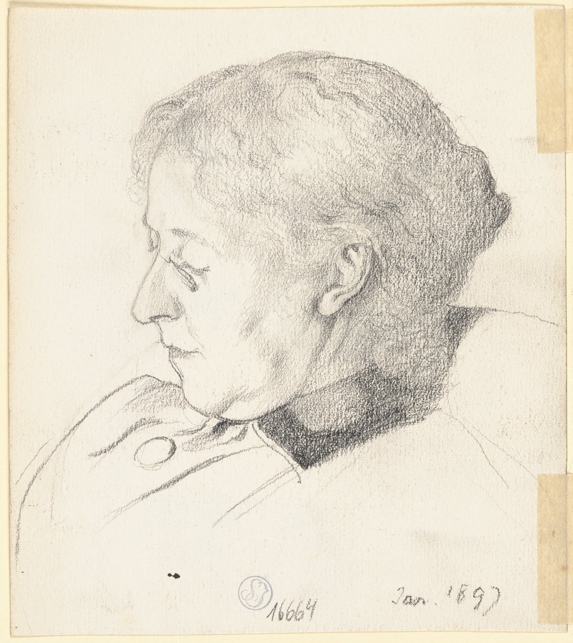 Luise Scholderer von Otto Scholderer