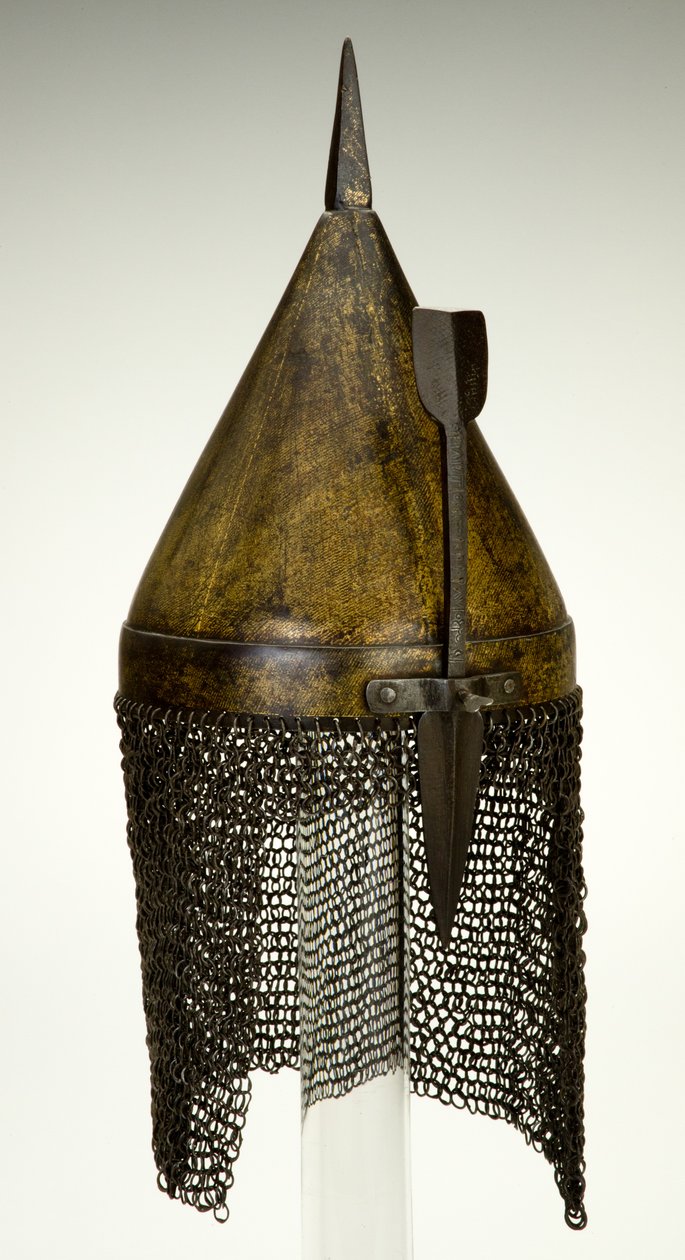 Helm, vielleicht 16. Jahrhundert, im 19. Jahrhundert modifiziert von Ottoman School