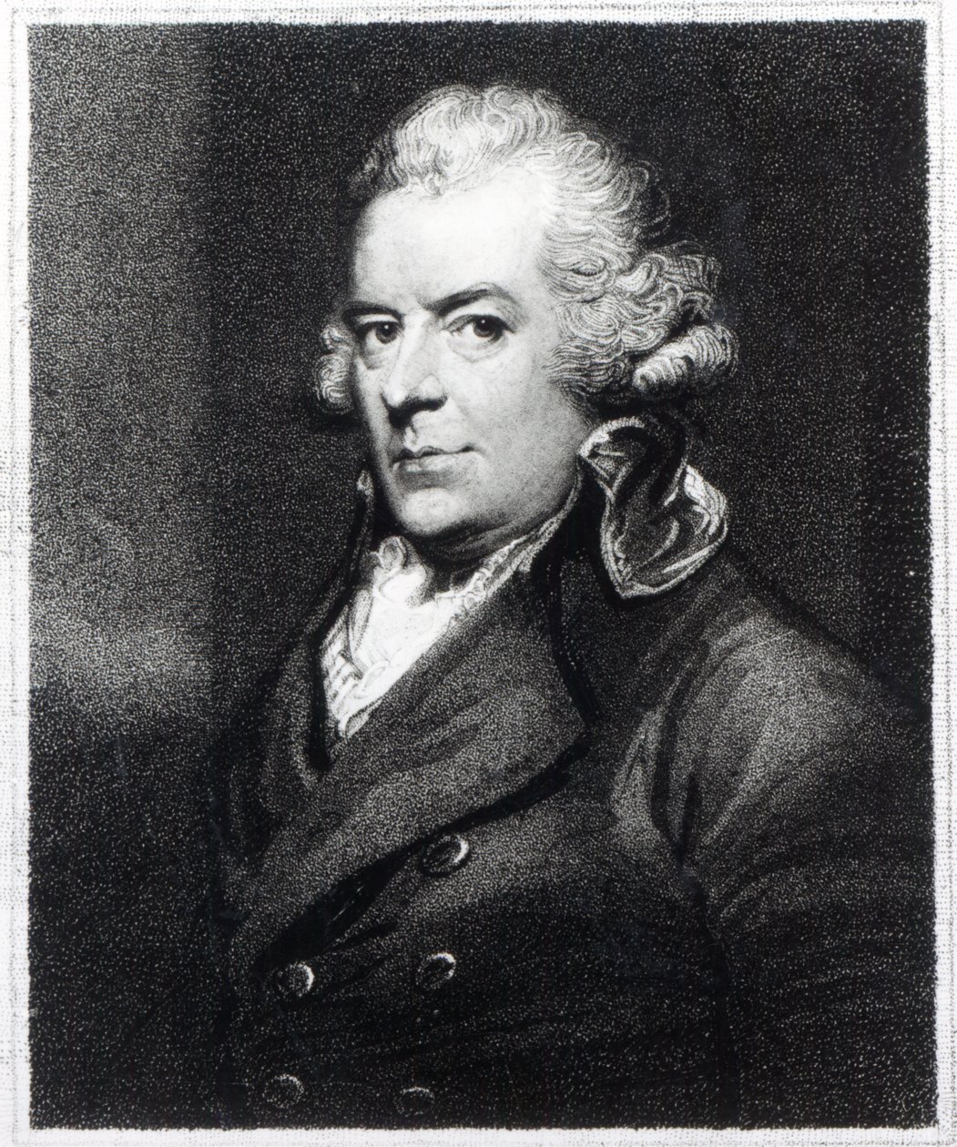 James Wyatt Esq. RA, graviert von Joseph Singleton, um 1795 von Ozias Humphry