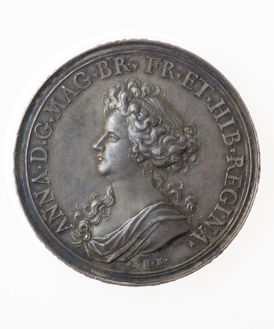 Medaille zur Erinnerung an britische Siege von P. H. Muller