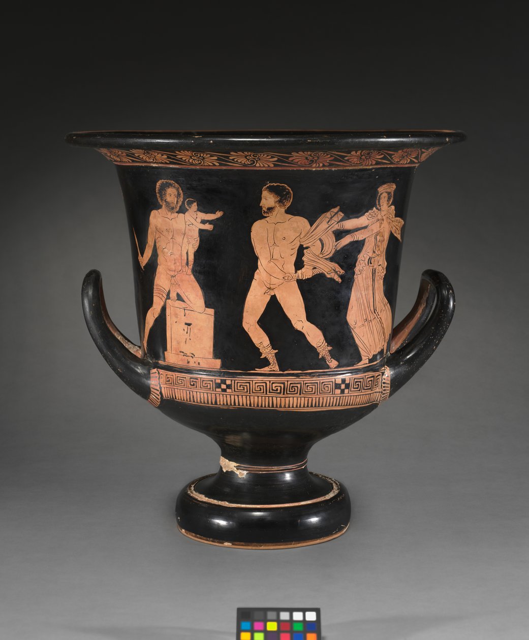 Lukanischer Kalix-Krater, ca. 400 v. Chr. von Painter Policoro