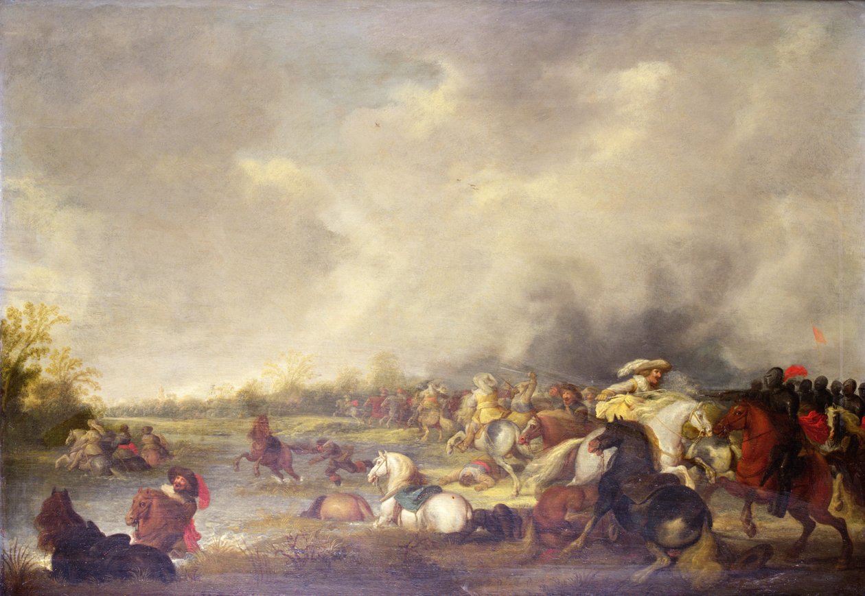 Schlacht von Lützen (1632) von Anthonie Palamedesz