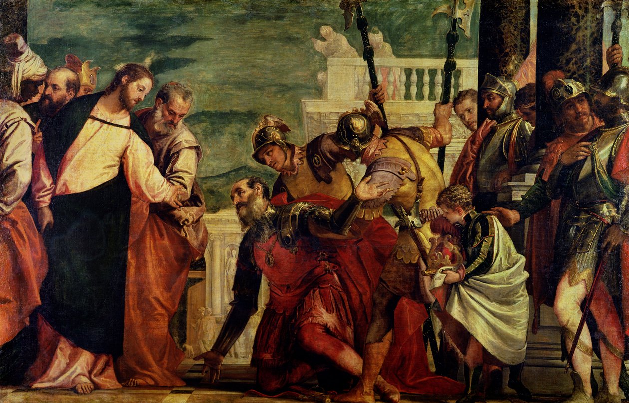 Jesus und der Zenturio von Paolo Veronese