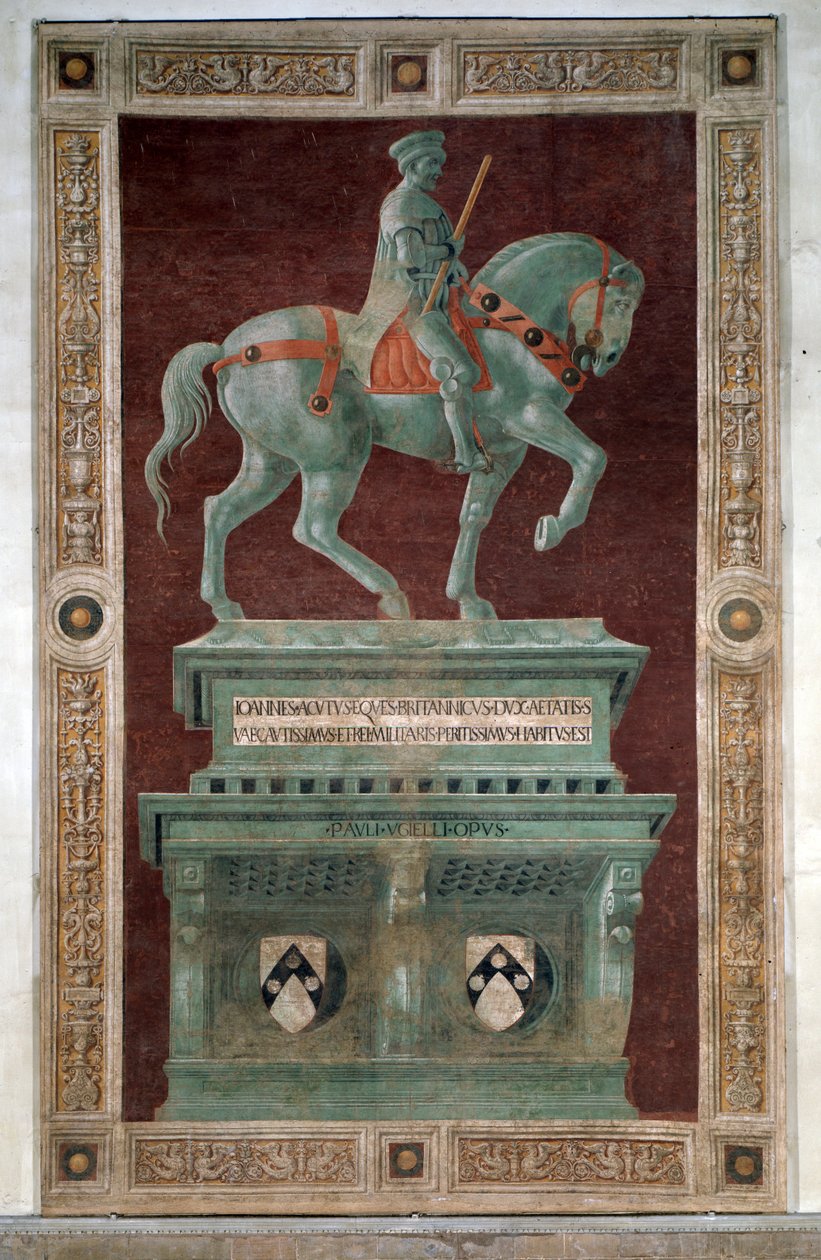 Grabdenkmal für Sir John Hawkwood von Paolo Uccello