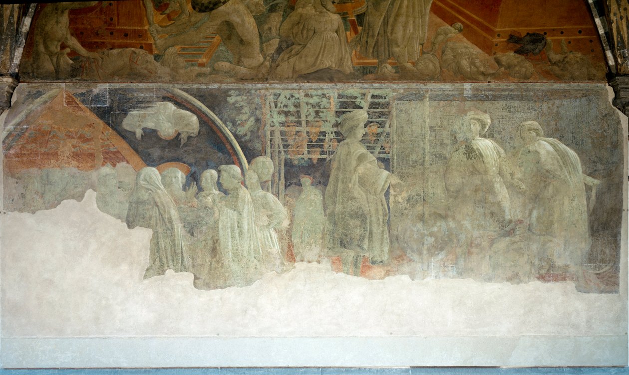 Geschichte von Noah, die Trunkenheit von Paolo Uccello