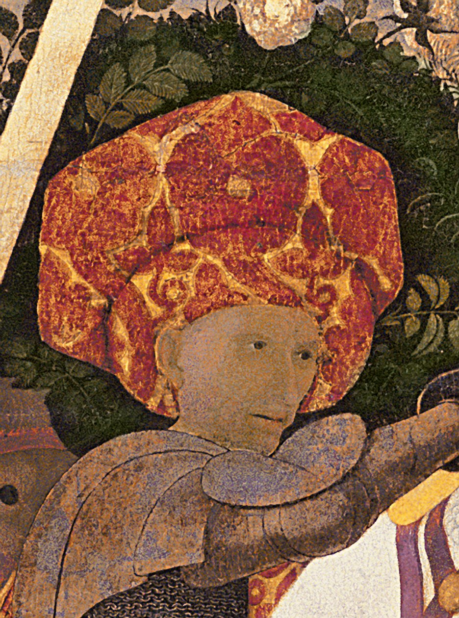 Die Schlacht von San Romano: Niccolo da Tolentino (Detail) von Paolo Uccello