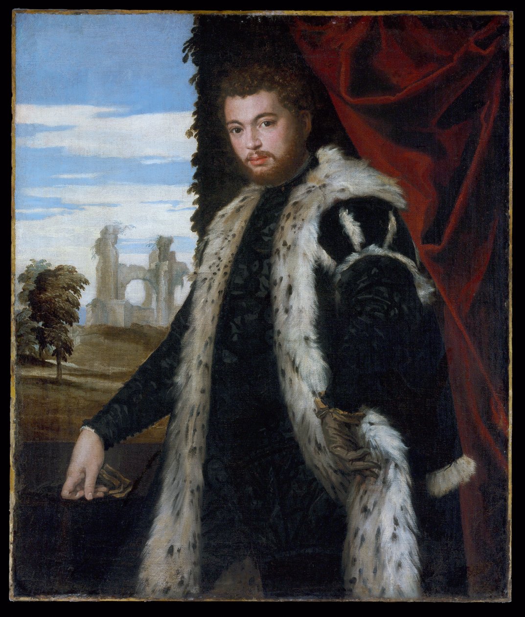 Porträt eines Mannes von Paolo Veronese