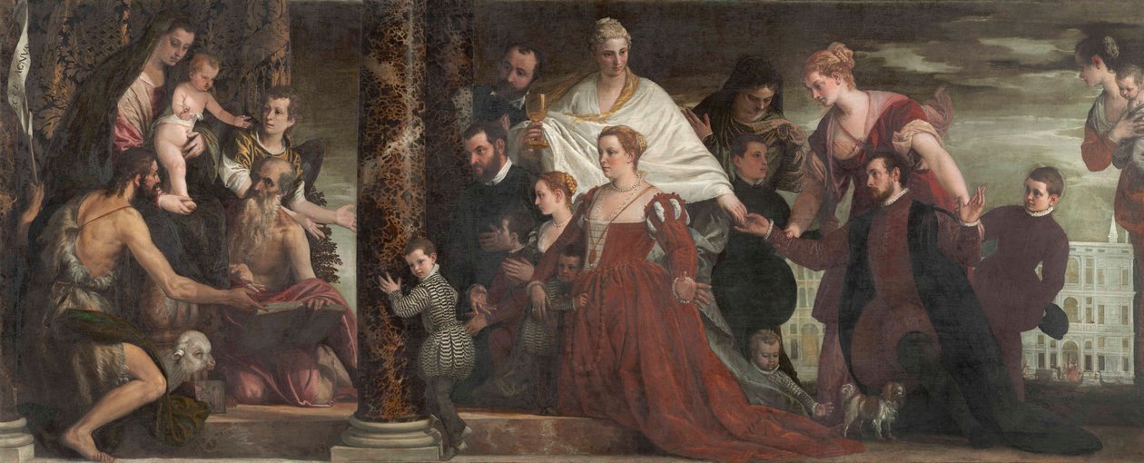 Die Madonna der Familie Cuccina von Paolo Veronese