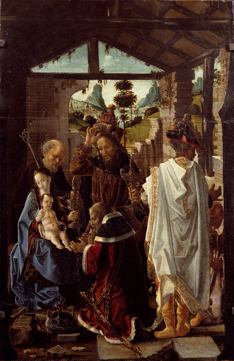 Anbetung der Könige von Paolo de San Leocadio