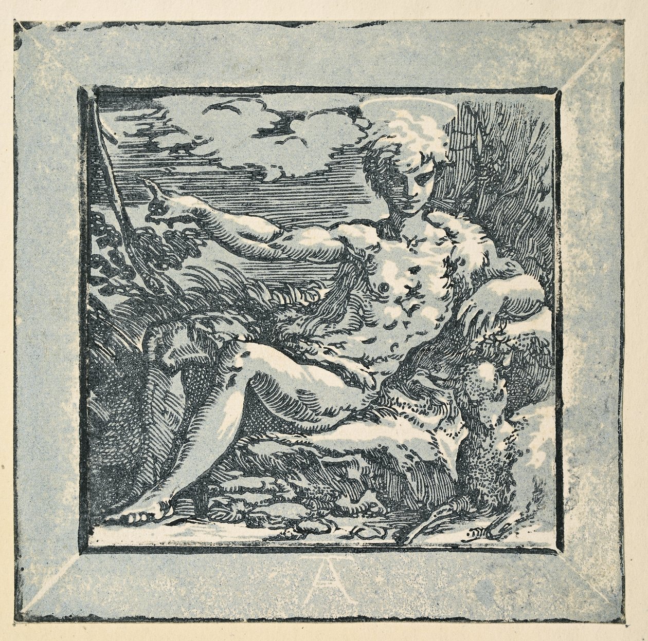 Johannes der Täufer in der Wüste von Parmigianino