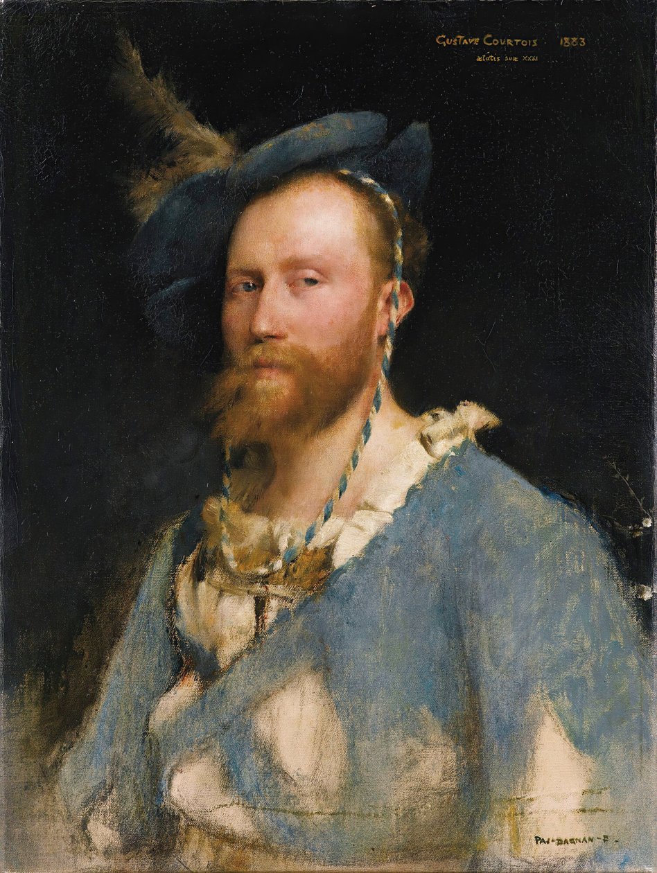 Porträt des Künstlers Gustave Courtois 1852-1923 von Pascal Adolphe Jean Dagnan Bouveret