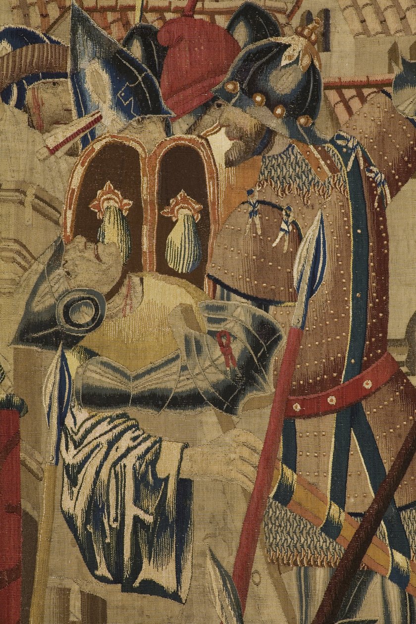 Die Pastrana-Teppiche, Herstellung von Tournai, wahrscheinlich aus der Werkstatt von Passchier Grenier, ca. 1471 - 1475 (Teppich) von Pasquier (workshop of) Grenier