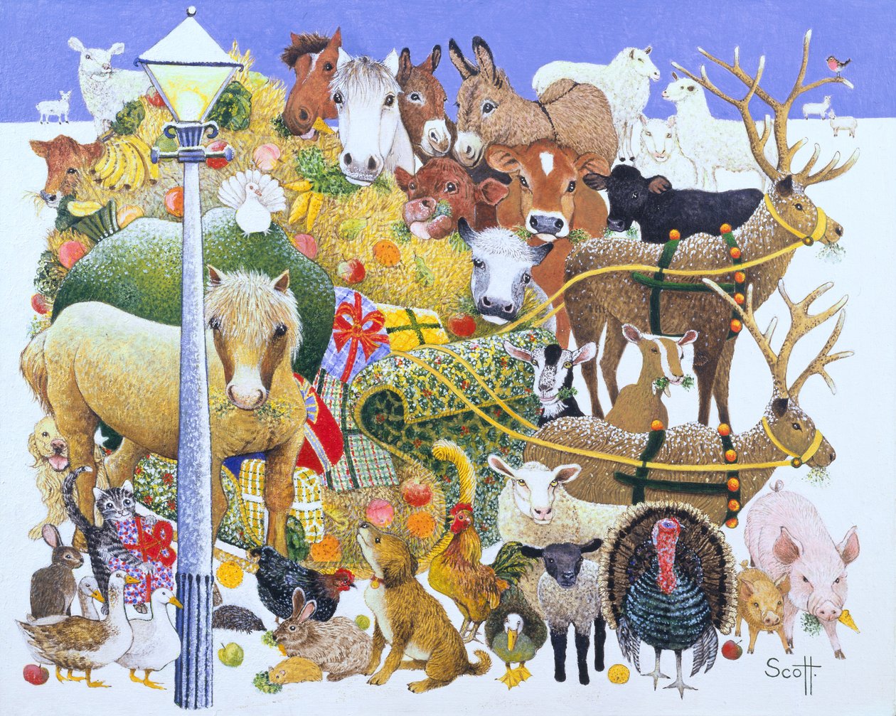 Ein Weihnachtsfestmahl von Pat Scott