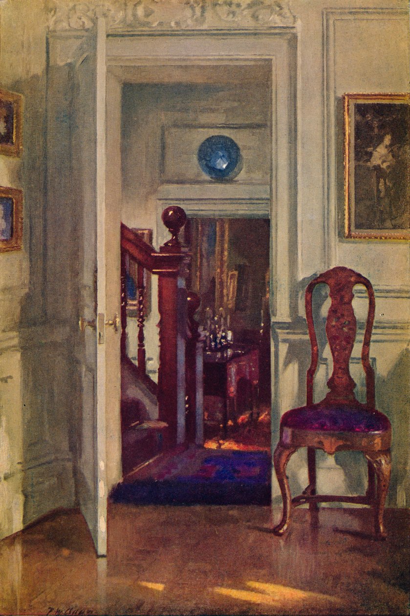 Ein Innenraum in Hove, 19. Jahrhundert von Patrick William Adam