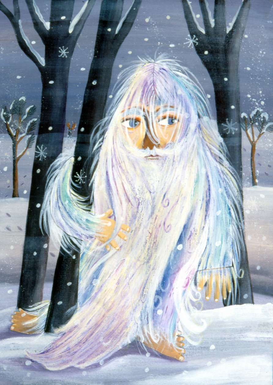 Yeti - Illustration von Patrizia La Porta, 2000 von Patrizia La Porta